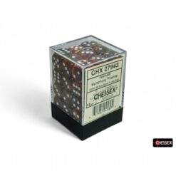 12mm 36d6 Festive: Symphony/White Dice