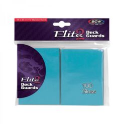 Deck Protectors: Elite2 Deck Guards- Glossy- Azure (100 ct.)