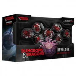 7-Die Set Resin D&D Inclusion: Beholder Dice Set