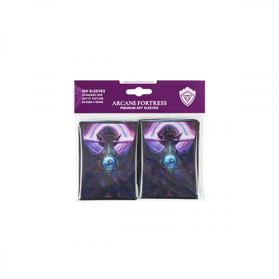Card Sleeves: Standard- Matte Art- Year of the Dragon- Cosmic Genesis (100 ct)