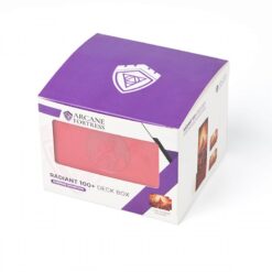 Deck Vault: Radiant 100+ Standard- Stained Glass- Burning Mountain