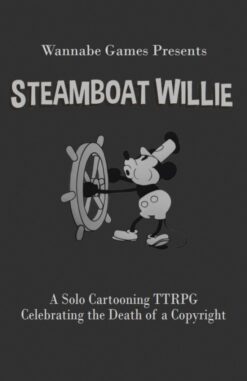 Steamboat Willie: A Solo Cartooning RPG