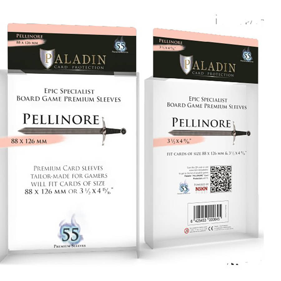 Paladin Sleeves: Pellinore Premium Specialist - 88x126mm (55ct)