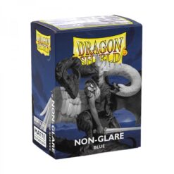 Dragon Shield  Sleeves: Standard- Matte Non- Glare Blue (100 ct.)