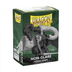 Dragon Shield  Sleeves: Standard- Matte Non- Glare Forest Green (100 ct.)