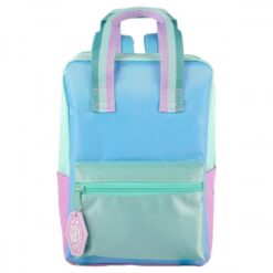 Harlow: Mini Colorblock Backpack: Periwinkle