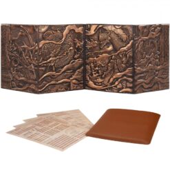 3D Faux-Leather Customizable Game Master Screen (DM/GM)