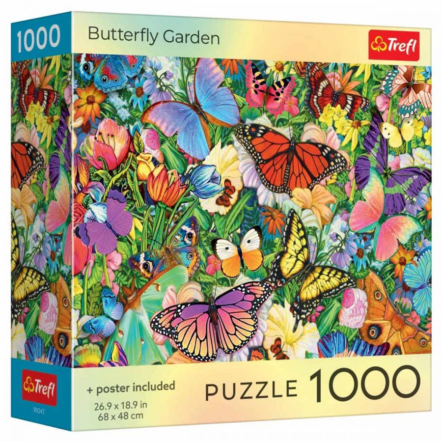 Puzzle: Butterfly Garden 1000 Piece