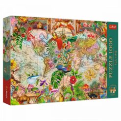 Puzzle: Tea Time: Antique Map 1000 Piece