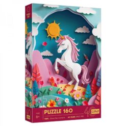 Puzzle: Unicorn Paper Art 160 Piece