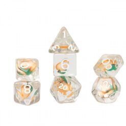 Fruit Slice Dice - Peach - 7 Die Set