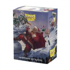 Dragon Shield Sleeves: Standard- Brushed 'Christmas 2025' Art, Limited Edition (100 ct.)