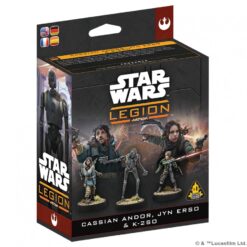 Star Wars Legion - Cassian Andor, Jyn Erso & K-2S0