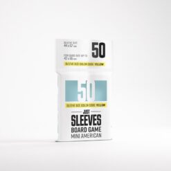 Just Sleeves -Yellow - Mini American (50 Pack)