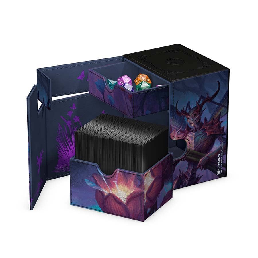 Deckcase: Flip'n'Tray 133+ Xenoskin MTG- Lorwyn Eclipsed- Bitterbloom Bearer