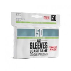 Just Sleeves - Green- Standard American Value Pack (150 Pack)