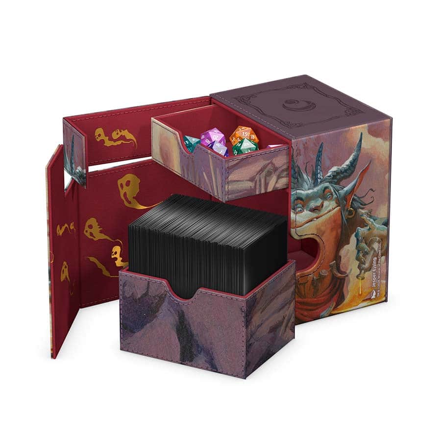 Deckcase: Flip'n'Tray 133+ Xenoskin MTG- Lorwyn Eclipsed- Grub, Storied Matriarch