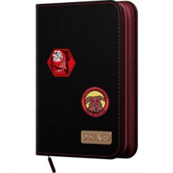 Binder: 4-Pocket DOMARU Cryptids Collection- Crimson Glow