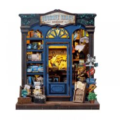 DIY Miniature House Book Nook Kit: Journey Trace Bookshop