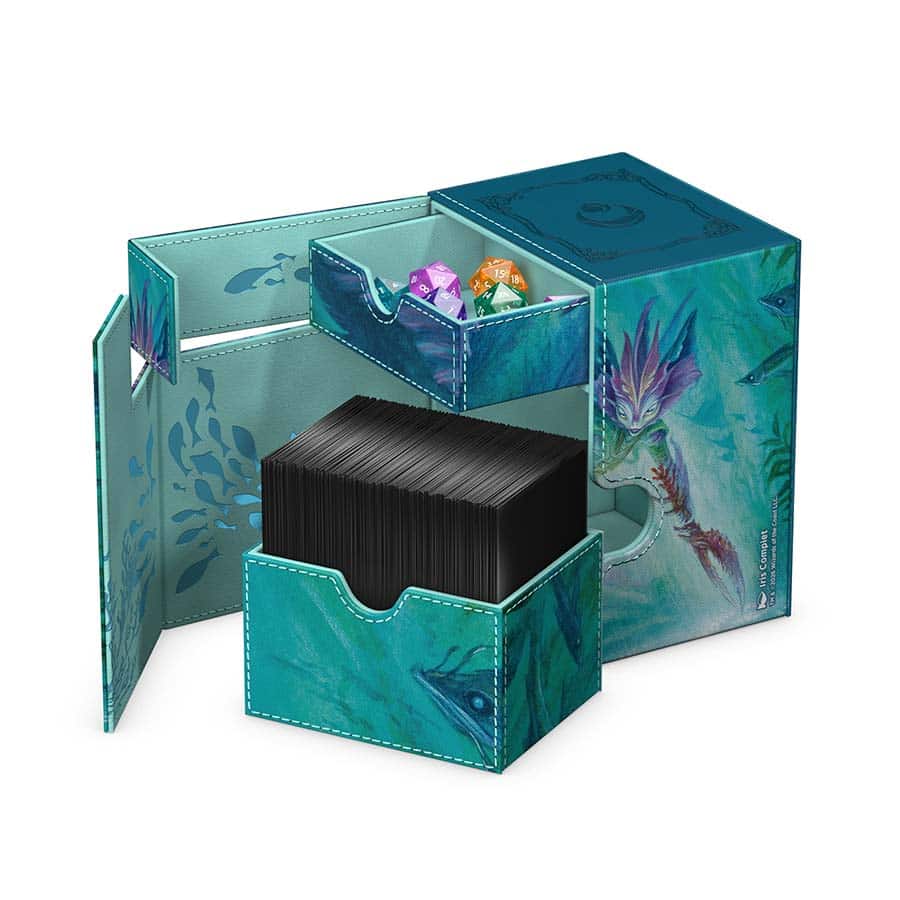 Deckcase: Flip'n'Tray 133+ Xenoskin MTG- Lorwyn Eclipsed- Silvergill Mentor