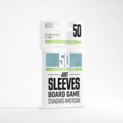 Just Sleeves -Green- Standard American (50 Pack)