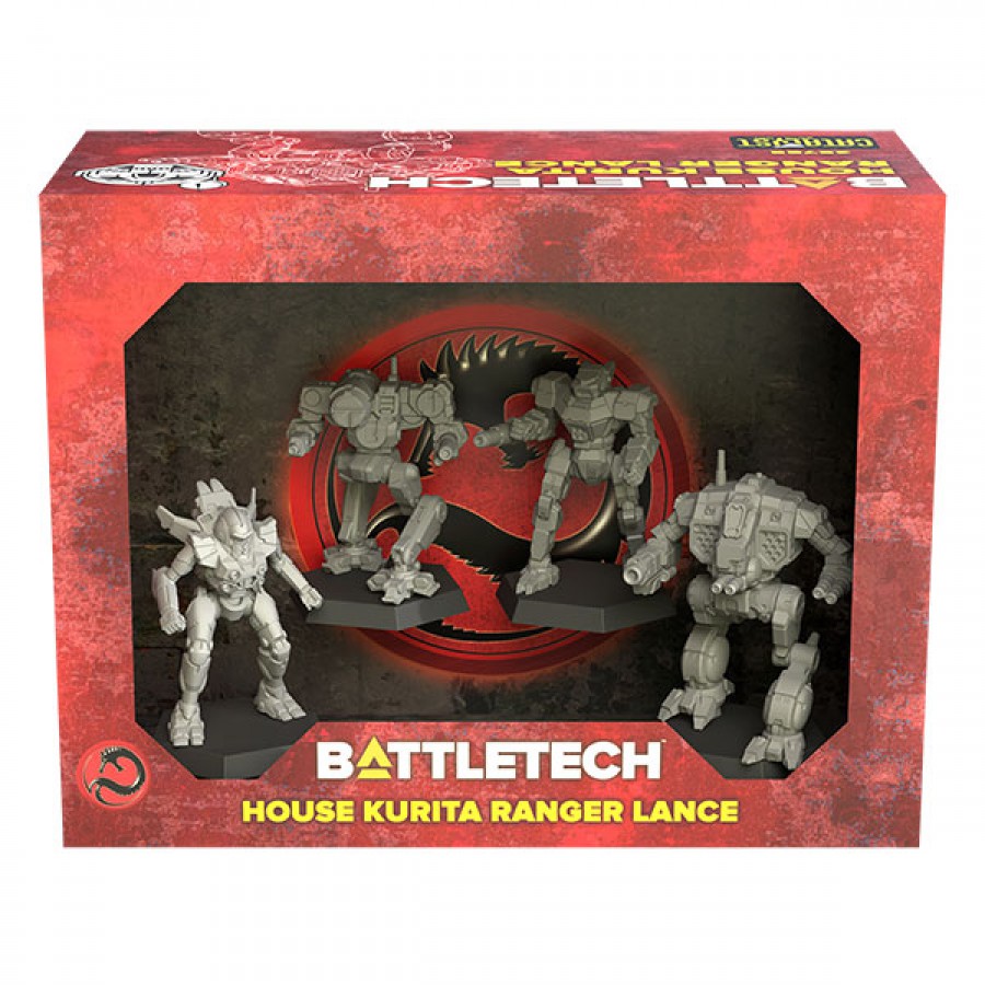 BattleTech: Miniature Force Pack- House Kurita Ranger Lance