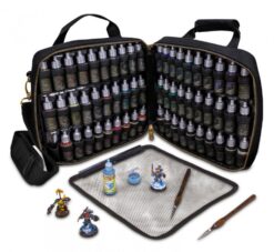 Enhance Tabletop Miniature Figure Paint Case - Black