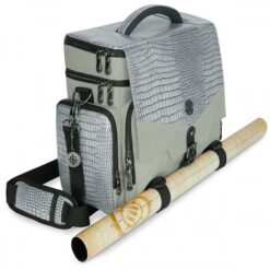 ENHANCE Tabletop Adventurer's Travel Bag, Collectors Edition- Silver