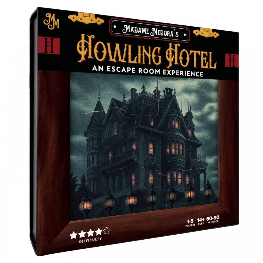 Madame Medora’s Howlin’ Hotel – Escape Room Board Game