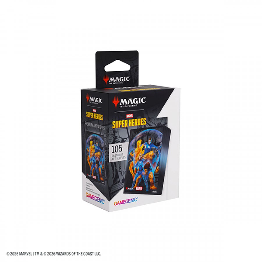 Card Sleeves: MTG Premium Art- Marvel Super Heroes- The Fantastic Four (105ct)