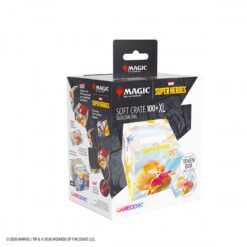 Deckbox: MTG Soft Crate 100+ XL Sideloading- Marvel Super Heroes- The Fantastic Four/Go Nuts!