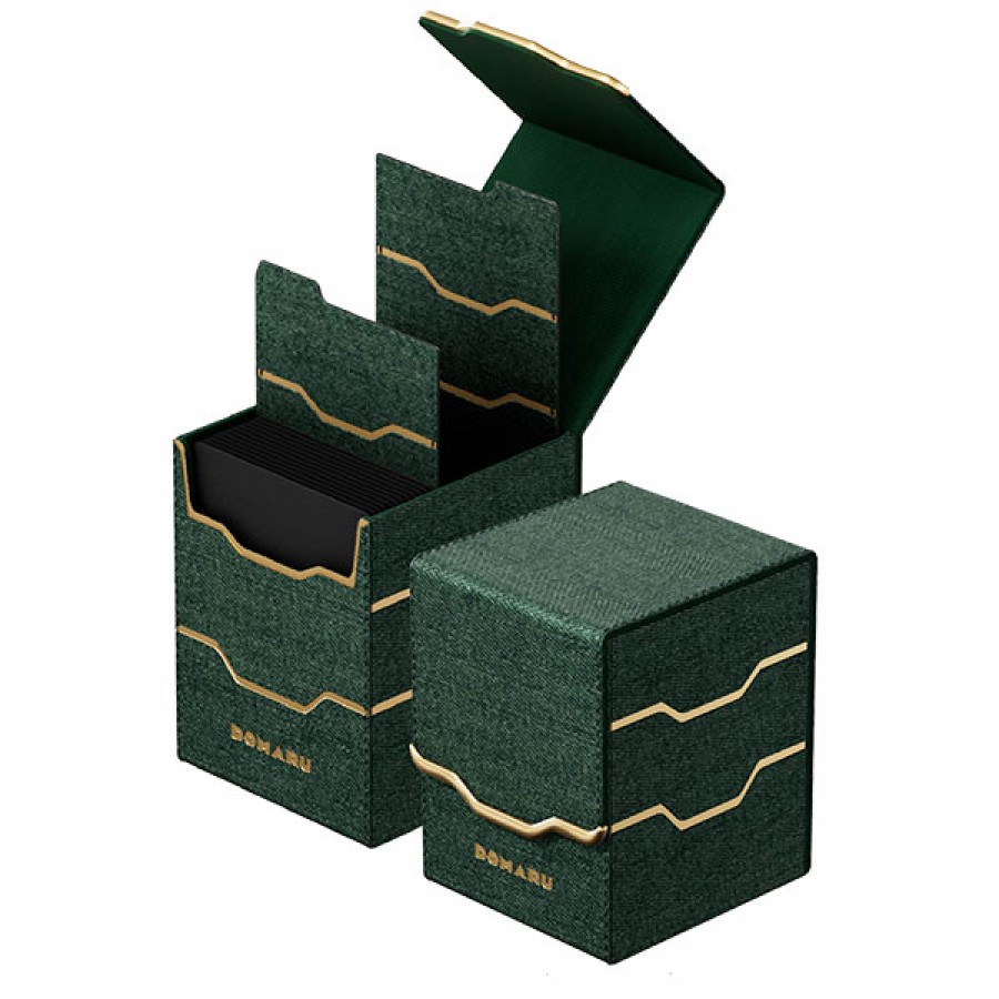 Deckbox: DOMARU Armory Vertex 100+ Top-load- Malachite