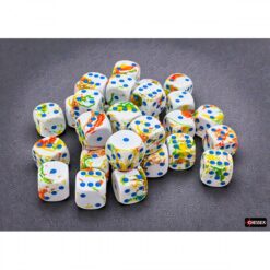 Chessex - 12mm Breezy/blue brush 36d6 set