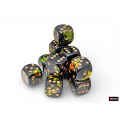 Chessex - 16mm Deep Forest brush 12d6 set