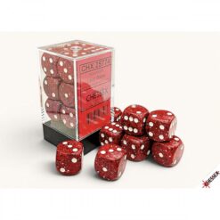 Chessex - 16mm Lava Stone speckled 12d6 set
