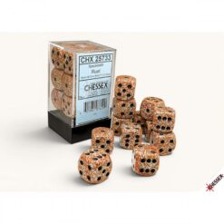 Chessex - 16mm Rust speckled 12d6 set