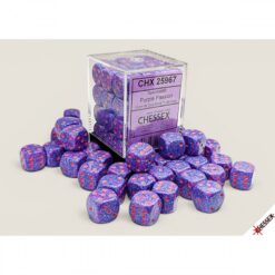 Chessex - 12mm Purple Passion speckled 36d6 set