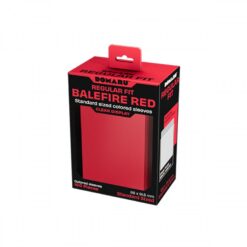 Card Sleeves: Standard DOMARU Regular Fit- Balefire Red (100 ct.)