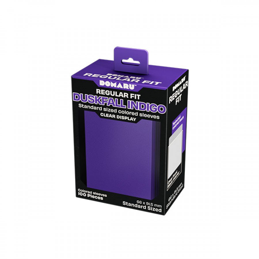 Card Sleeves: Standard DOMARU Regular Fit- Duskfall Indigo (100 ct.)
